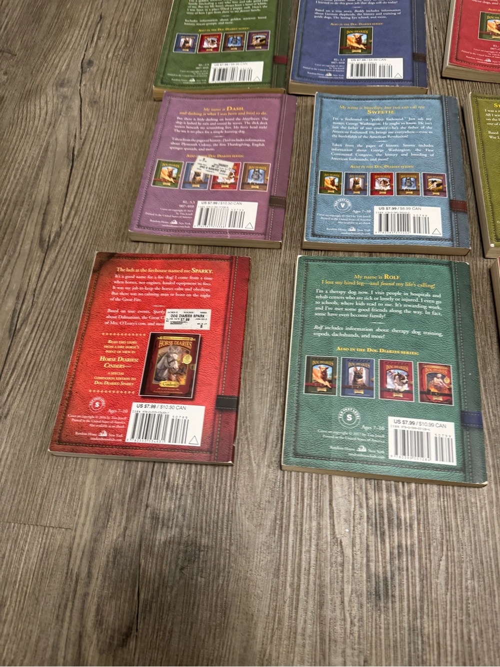 Dog Diaries 1-12 Series Paperback Books - Picture 12 of 13